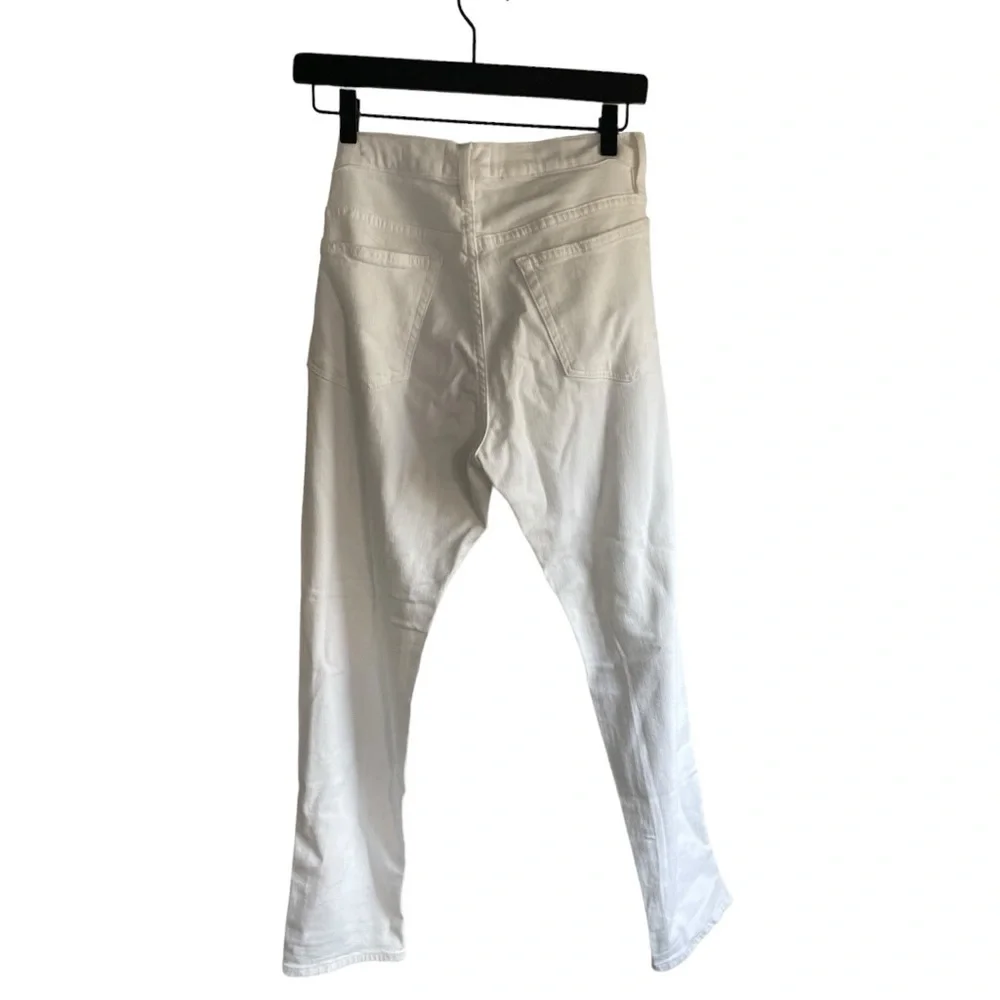 FRAME Le Boy Jeans In‎ Blanc White Denim 28 Bagmore Straight - Picture 3 of 6